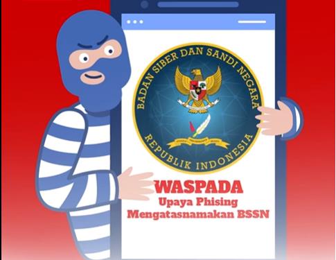 Upaya Phising Mengatasnamakan BSSN